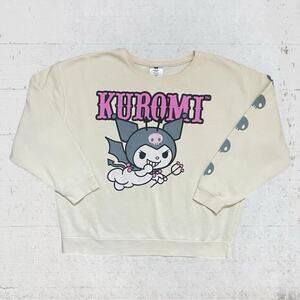 Sanrio Kuromi Sweatshirt Shirt Size S/M Kawaii Kuromicore Kidcore